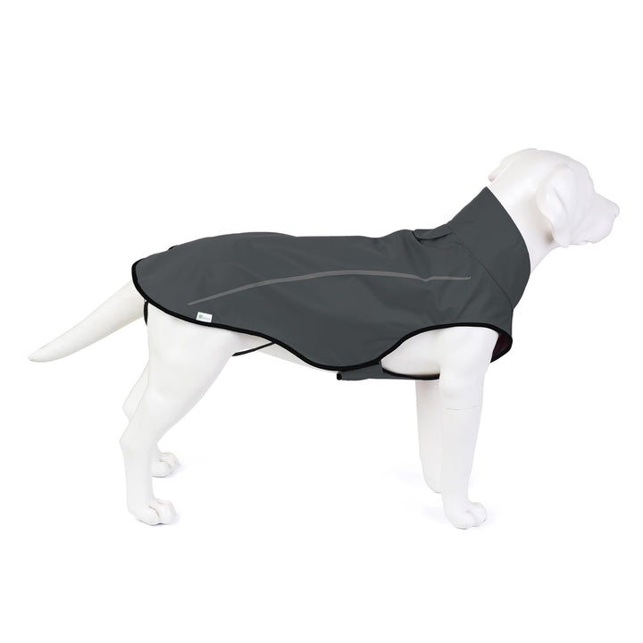 Mile High Life Hunderegenmantel Einstellbare wasserdichte Haustierkleidung Leichte Regenjacke mit re