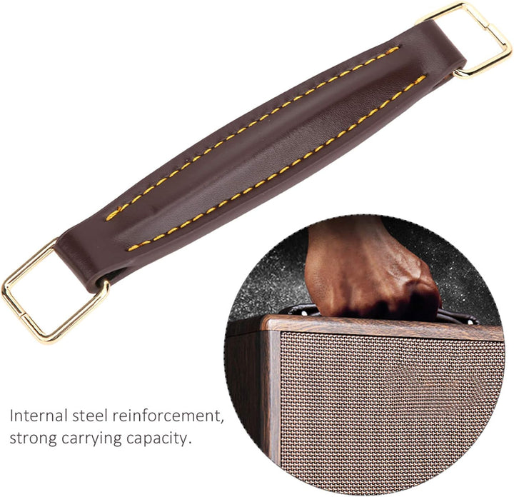 Griff für Gitarrenverstärker, Griff für Gitarrenkoffer, Ersatz aus PU-Leder mit interner Stahlverstä