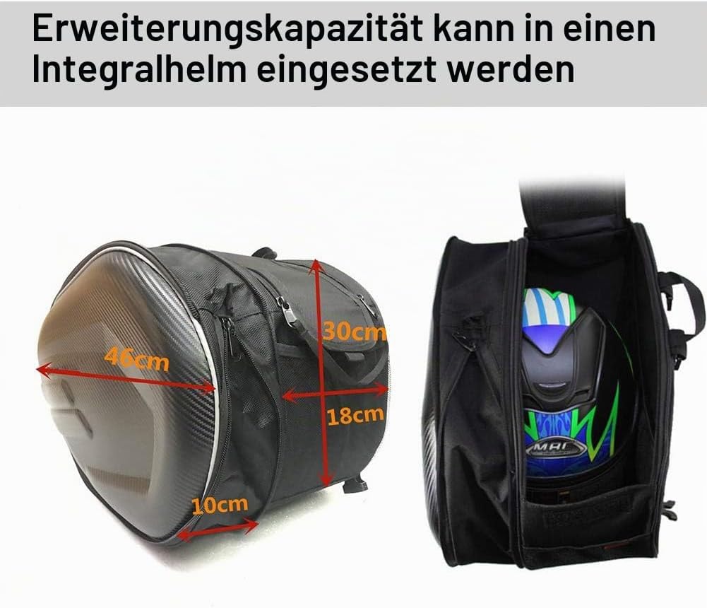 Motorrad-Satteltasche, Universal-Satteltaschen, Motorrad-Rucksack, wasserdichte Gepäcktaschen, Motor