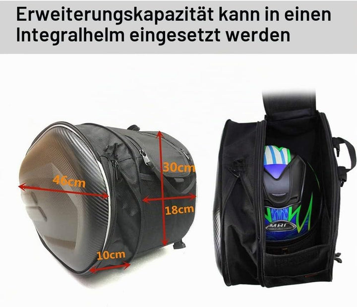 Motorrad-Satteltasche, Universal-Satteltaschen, Motorrad-Rucksack, wasserdichte Gepäcktaschen, Motor