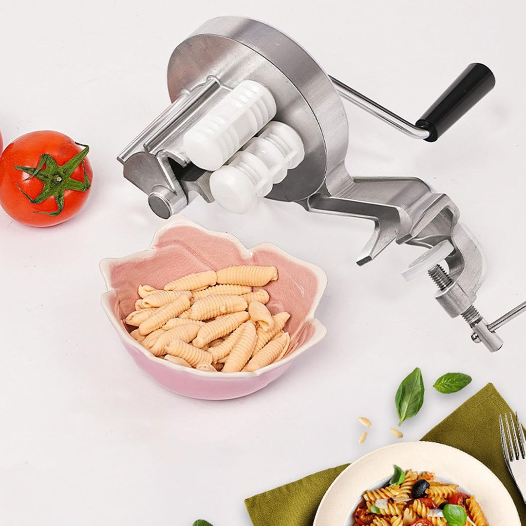 Manual Cavatelli Maschine | Makkaroni-Maker Mit Handkurbel | Gnocchi Maschine | Tragbar Cavatelli Pa