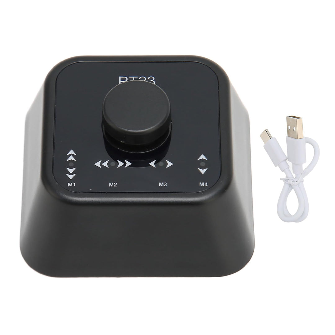 Drahtloses -Multimedia-Pedal für Tablet-Telefon-Page-Turner-Controller (Schwarz), Schwarz