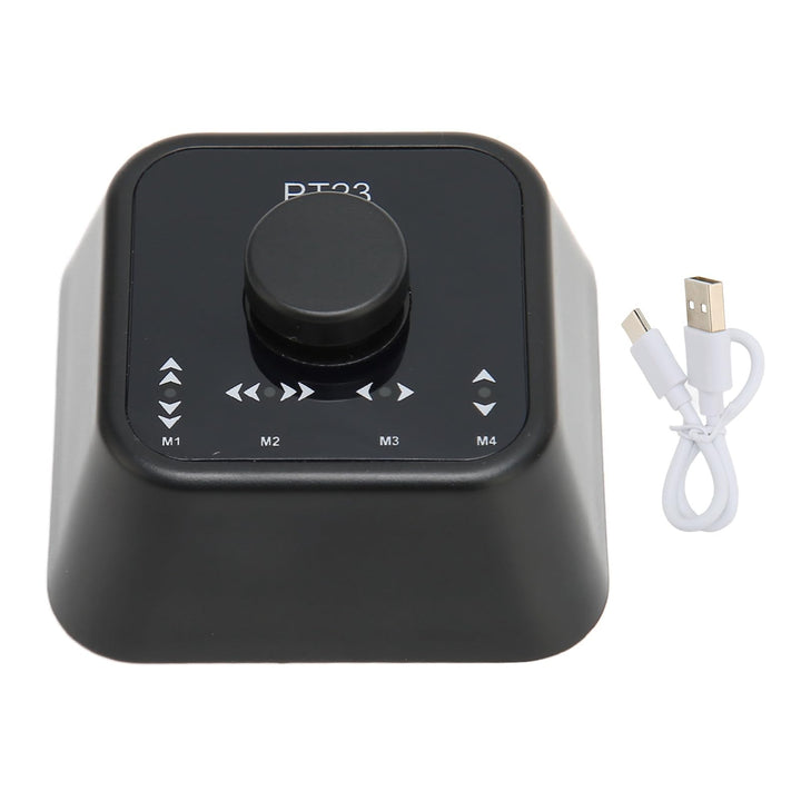 Drahtloses -Multimedia-Pedal für Tablet-Telefon-Page-Turner-Controller (Schwarz), Schwarz