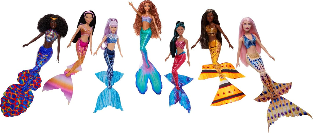 DISNEY Arielle, die Meerjungfrau - Arielle und ihre 6 Geschwister Caspia, Indira, Perla, Karina, Mal
