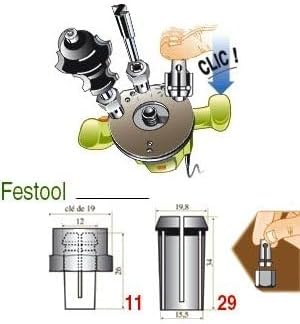 FESTOOL 488760 Spannzange SZ-D 6/OF 1000 SZ-D6,0/OF 1000, SZ-D6,0/OF 1000