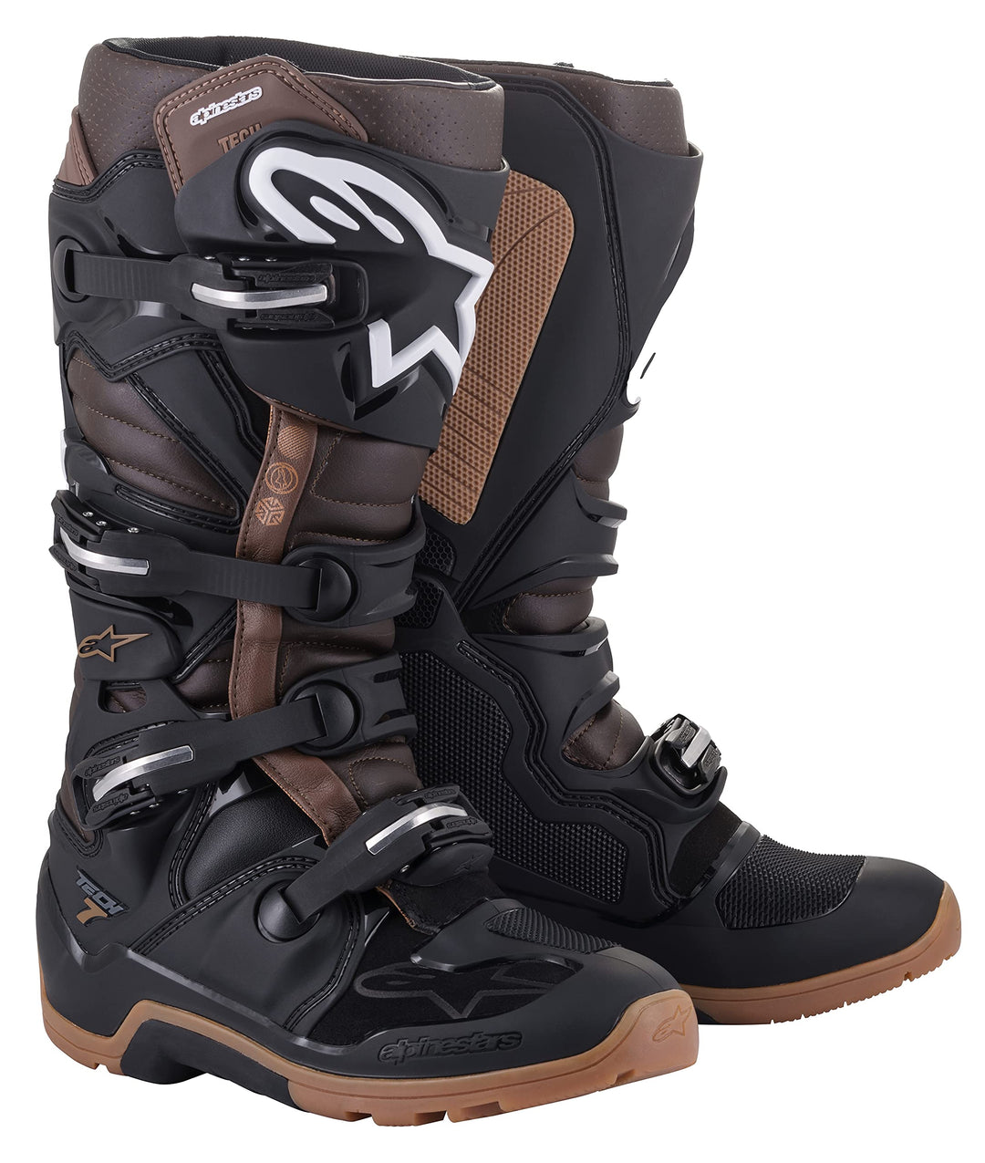 Alpinestars Men's Tech 7 Enduro Boots Mehrfarbig 43 EU, Mehrfarbig 43 EU