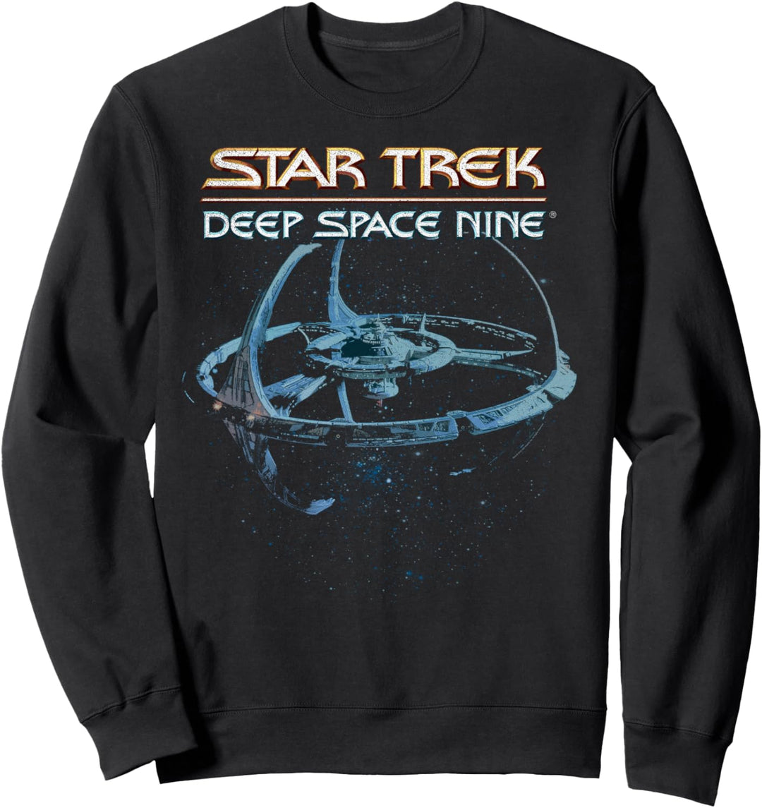 Star Trek: Deep Space Nine Space Station Logo Vintage Sweatshirt