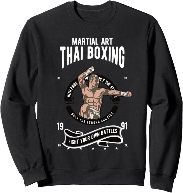 Muay Thai - Martial Art Thaiboxen Sweatshirt