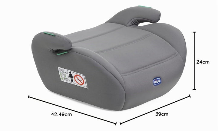 Chicco Quasar i-Size, Kinderautositz 7-12 Jahre (126-150 cm), Gewicht 23-36 kg, Gruppe 3, einfache M