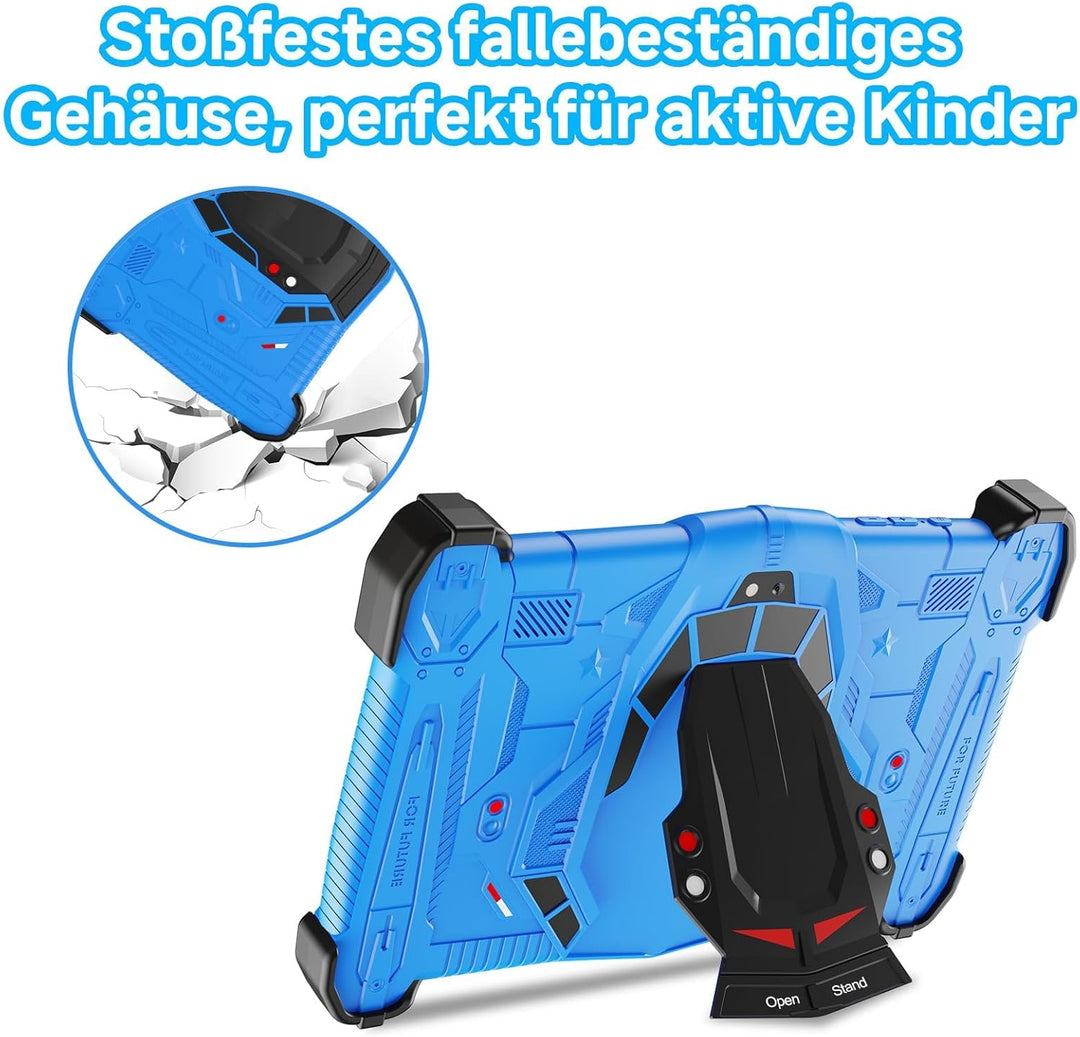 EagleSoar Kinder Tablet 7 Zoll Android 15, Tablet Kinder mit 10GB RAM+64GB ROM+TF 1TB, Kindersicheru