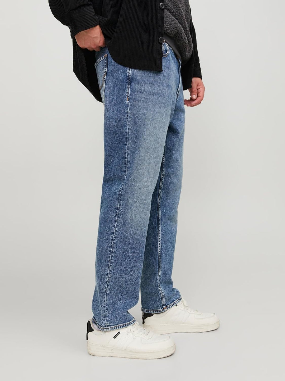 JACK & JONES Male Tapered Fit Jeans JJIMIKE JJORIGINAL CB 231 BF Tapered Fit Jeans 31W / 30L Blue De