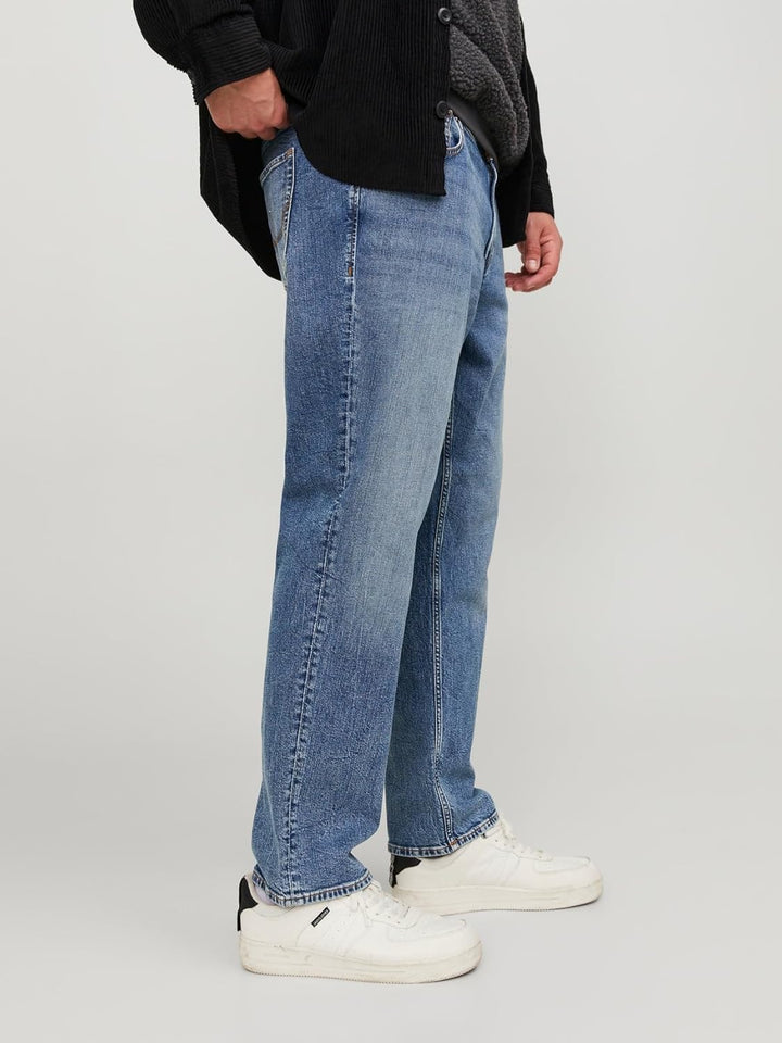 JACK & JONES Male Tapered Fit Jeans JJIMIKE JJORIGINAL CB 231 BF Tapered Fit Jeans 31W / 30L Blue De