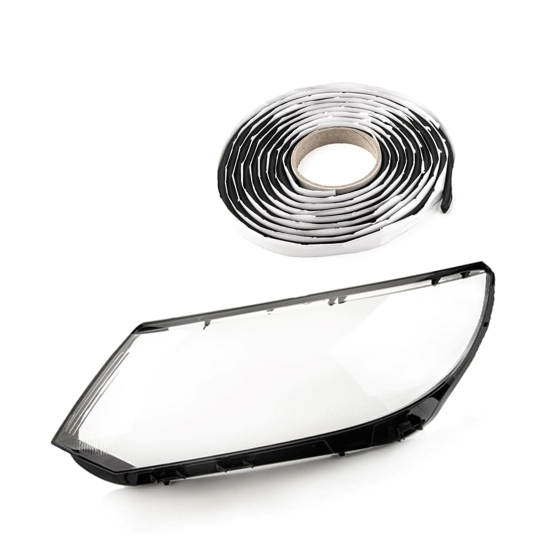 LST Scheinwerferglas Streuscheibe Frontlicht Abdeckung Xenon Halogen links kompatibel mit VW Tiguan