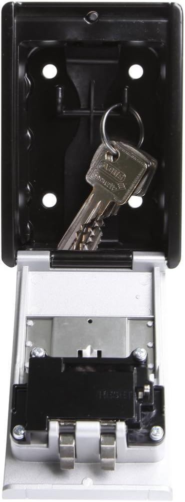 Hörmann Handsender HSE4 BS mit 4 Tastenfunktionen & ABUS KeyGarage 787 - Schlüsselbox zur Wandmontag