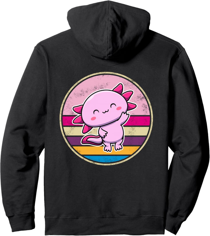 Team Axolotl Outfit Schwanzlurch Süsses & Lustiges Axolotl Pullover Hoodie