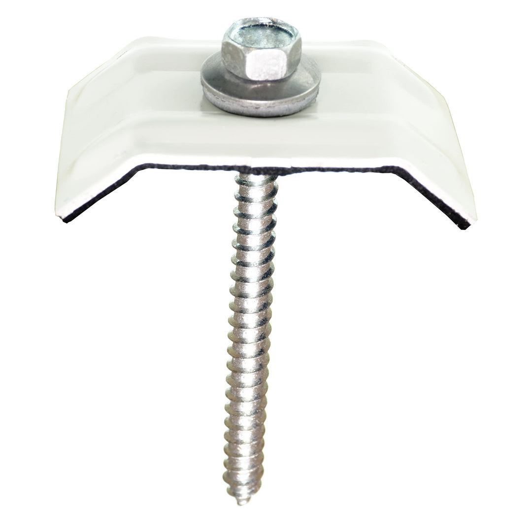 200 Stück Kalotten 33/48 Grauweiss RAL 9002 für Trapezblech Siegmetall S35/207 M35.1/207 TP18 Wellbl