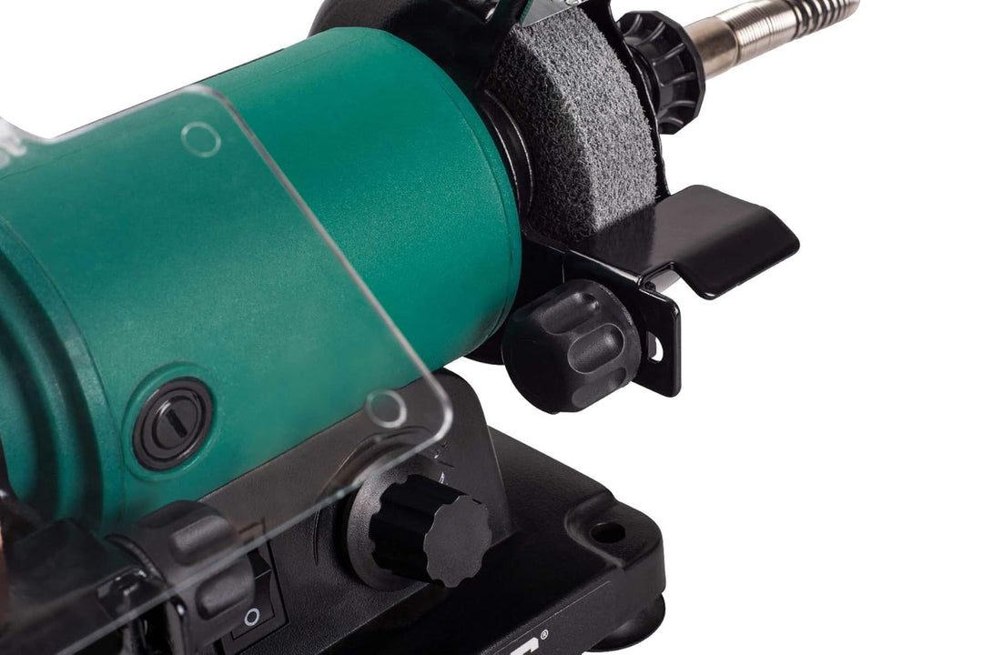 VONROC Doppelschleifer/Doppelschleifmaschine/Multifunktionswerkzeug 150W - 75mm mit flexibler Welle