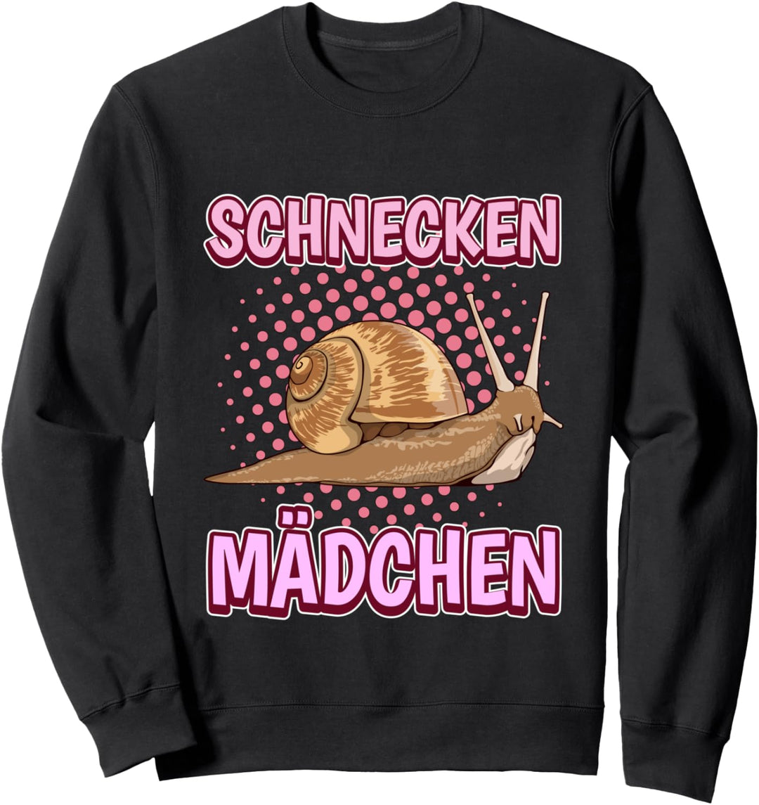 Kinder Schnecken Mädchen Sachen Schnecken Sweatshirt