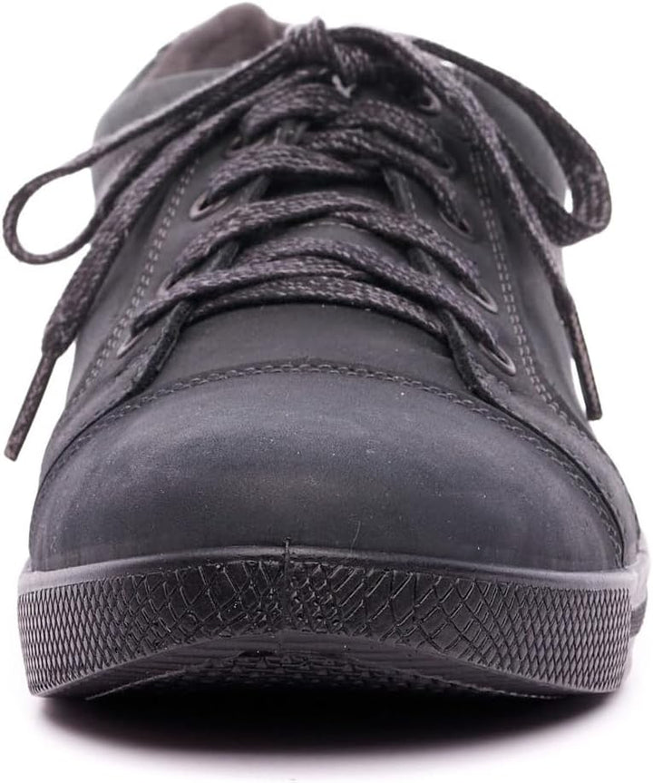 Nordan Original Sneaker Herren. Bequeme warm gefütterte Trainers. Herren Schuhe aus Leder. 45 EU Sch