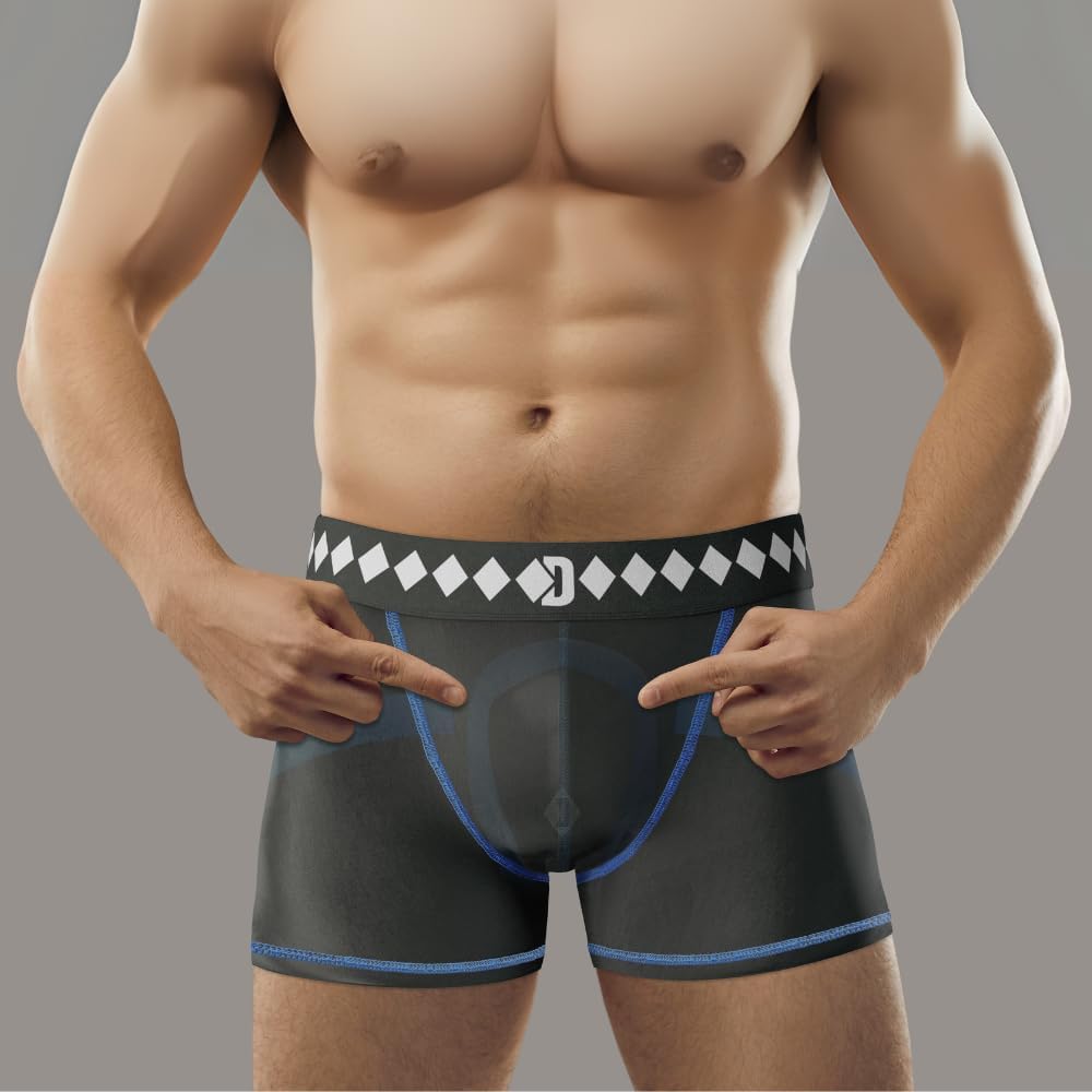 Diamond MMA Compression Short mit Eingebaut – Tiefschutz mit Cup von Athletic Tasche Sport XL Schwar