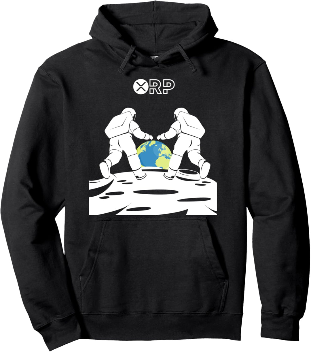 Ripple Millionär, XRP Token Bullrun Blockchain Münze Pullover Hoodie