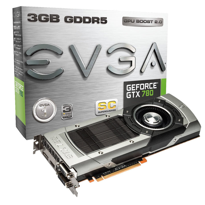EVGA GeForce GTX 780 3GB GDDR5 Grafikkarte 03G P4-2783