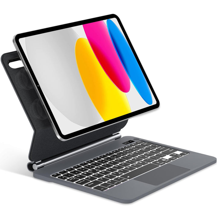 IVEOPPE Magic Keyboard für iPad A16 11. Generation & 10 Gen (2025), Magnetische Freischwebende Desig