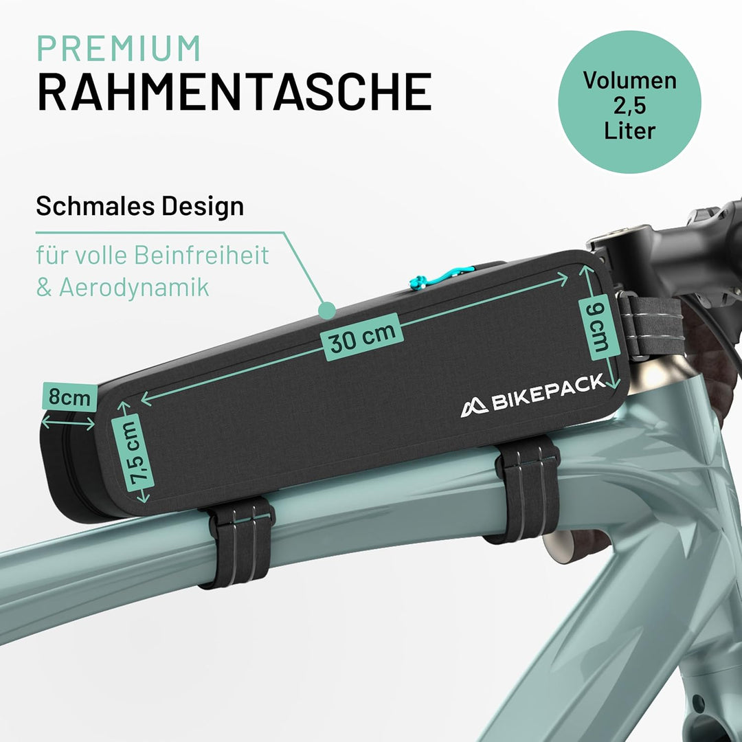 ideale fahrradtasche BIKEPACK Fahrradtasche Rahmen