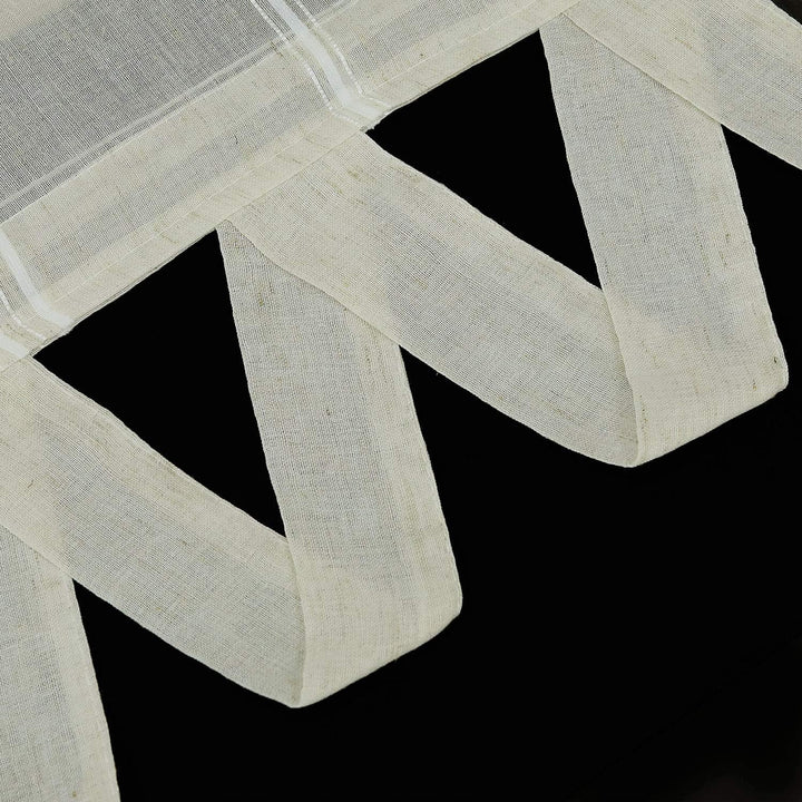 Joyswahl Raffrollo halbtransparentes Unifarbiges Bändchenrollo mit Längsstreifen »Thea« Schals mit S