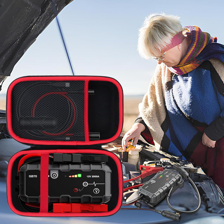 Hart Schutz Hülle Etui Tasche für Boost HD GB70 UltraSafe Starthilfe Powerbank Für Boost GB70, Für B