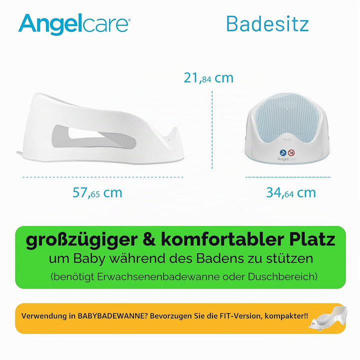 Angelcare - Badewannenstütze, Kunststoff, aqua, aqua
