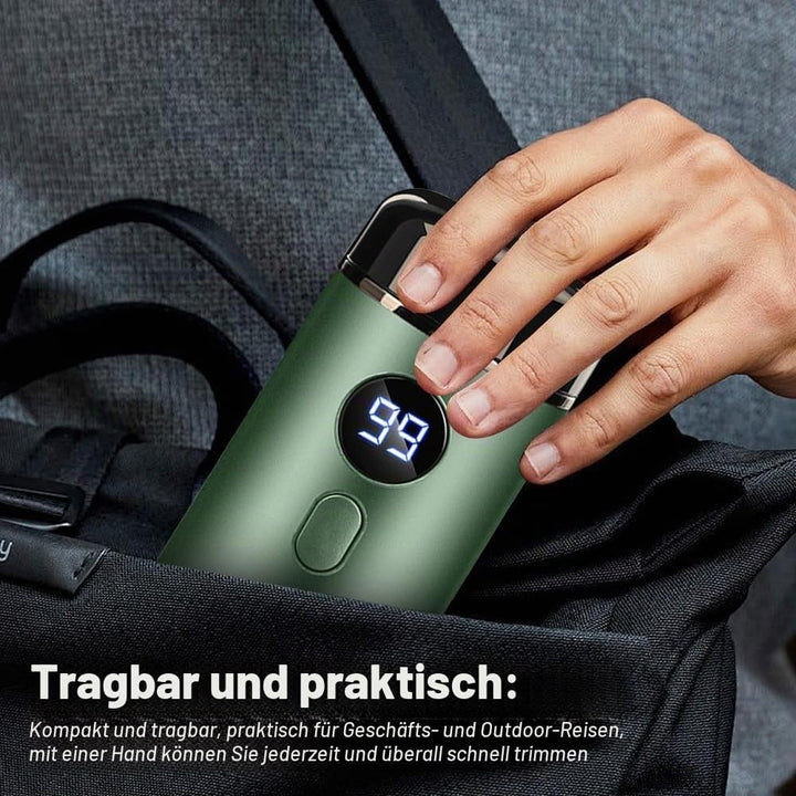 Elektrorasierer Herren, 2 in 1 Tragbarer Elektrischer Mini-Rasierer, Sopami Mini Shaver, Wasserdicht