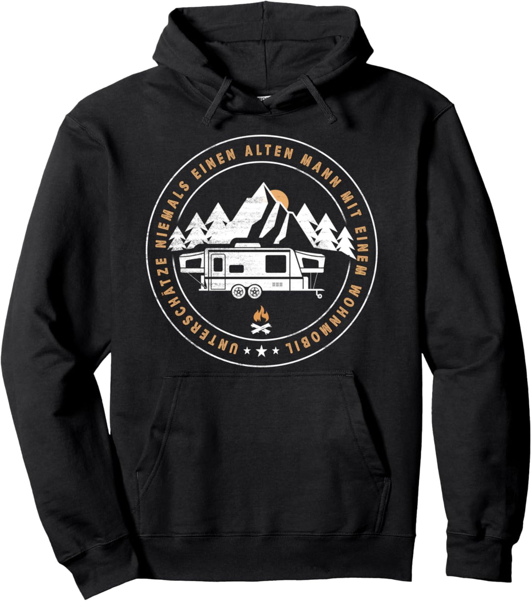 Lustiges Wohnmobil Camper Camping Caravan Rentner Geschenk Pullover Hoodie