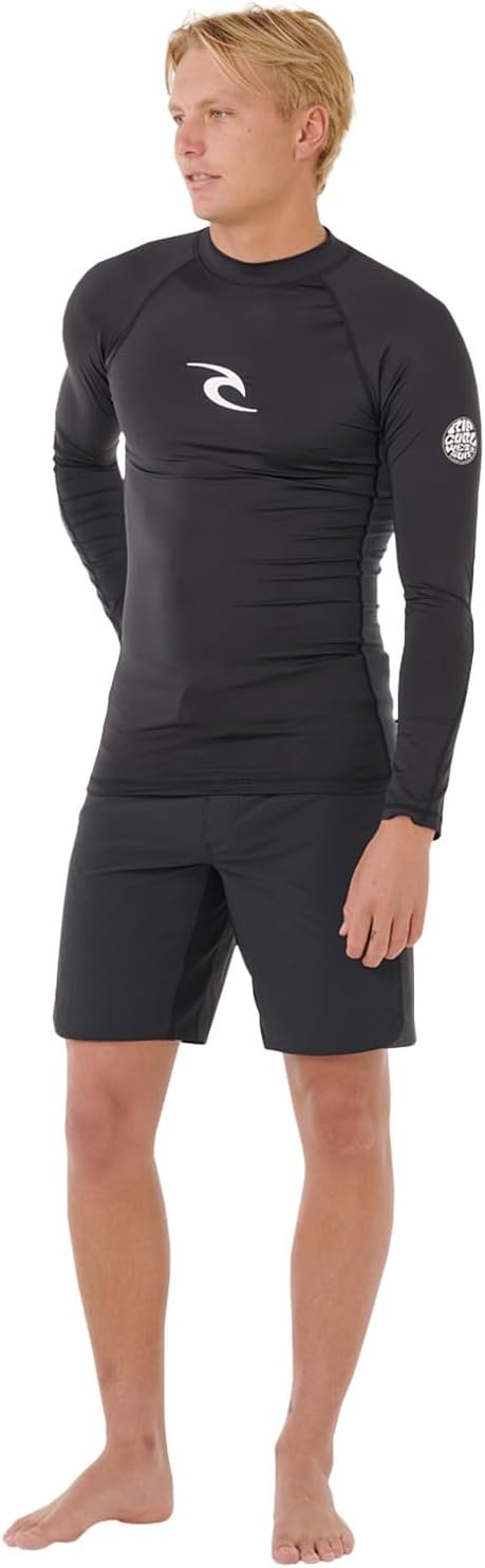 Rip Curl 2026 Männer Waves Perf Long Sleeve Vest 16FMRV - Black XXL, XXL
