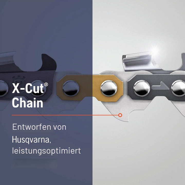 Husqvarna X-Cut C85 Kettensägekette, 50,8 cm, 0,95 cm Teilung, 0,058 Gauge, Grau