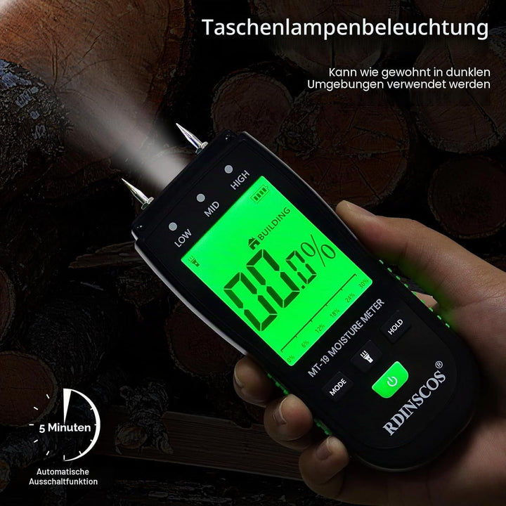 Feuchtigkeitsmessgerät Feuchtigkeitsmesser Detector Feuchtigkeitsdetektor Detector Feuchtigkeitsdete