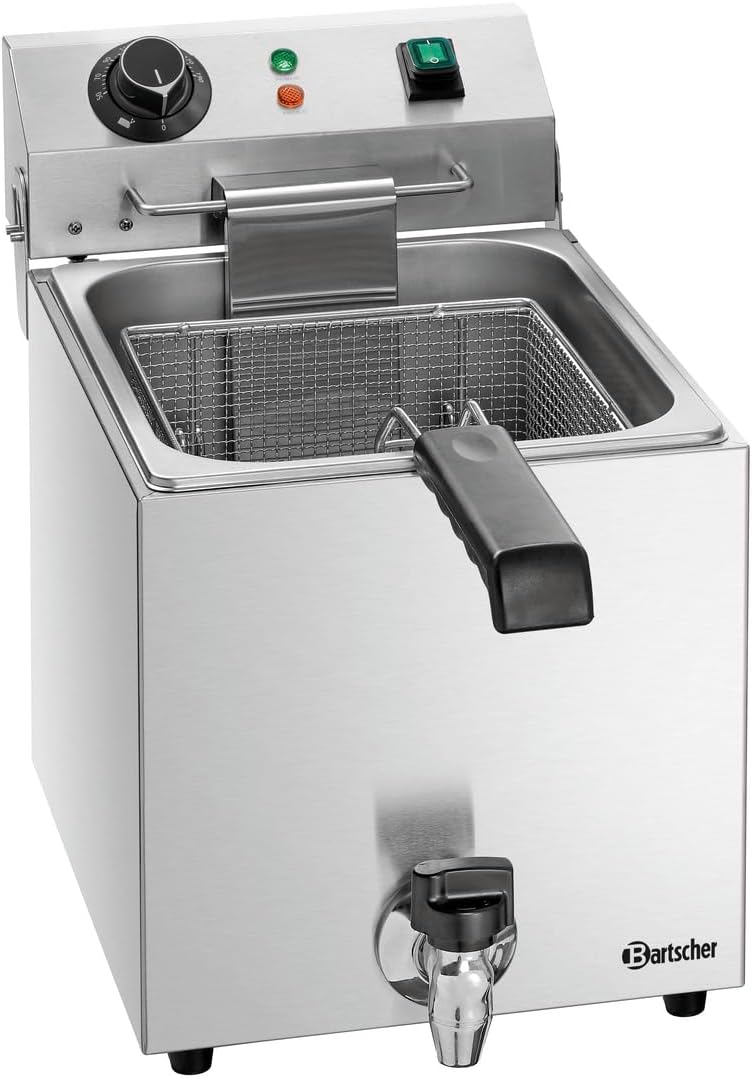 Bartscher Fritteuse SNACK III Plus mit Ablasshahn - A162823E