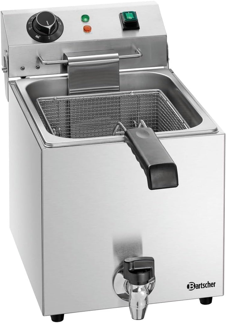 Bartscher Fritteuse SNACK III Plus mit Ablasshahn - A162823E