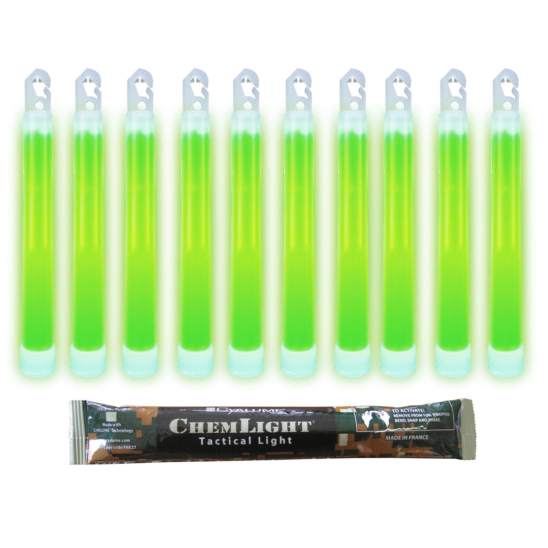 Cyalume Technologies SA9-10027017AM Chemlight, grün (100-er Pack) 100-er Pack Single, 100-er Pack Si