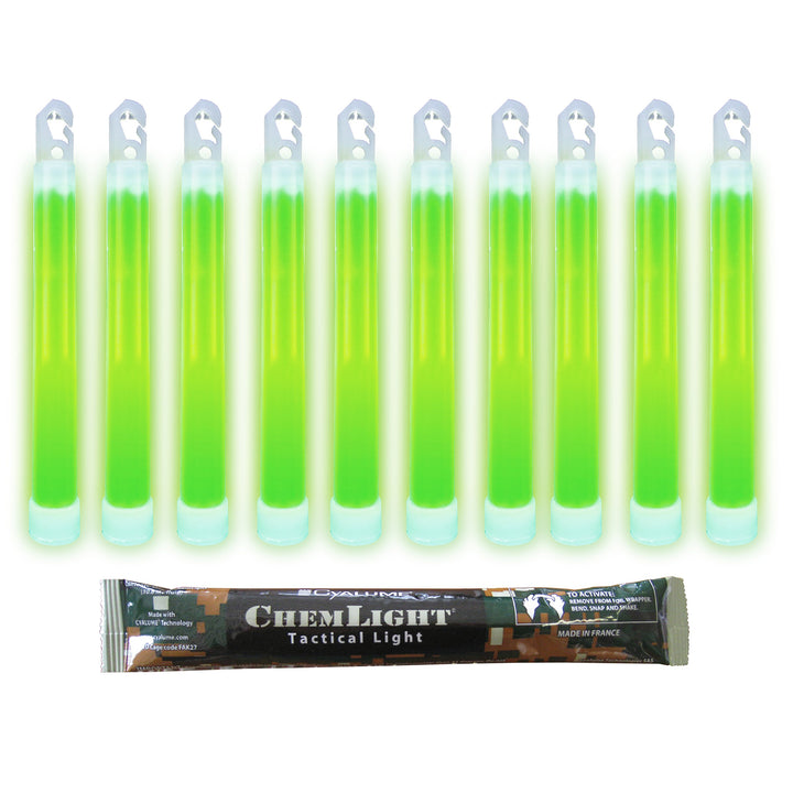 Cyalume Technologies SA9-10027017AM Chemlight, grün (100-er Pack) 100-er Pack Single, 100-er Pack Si