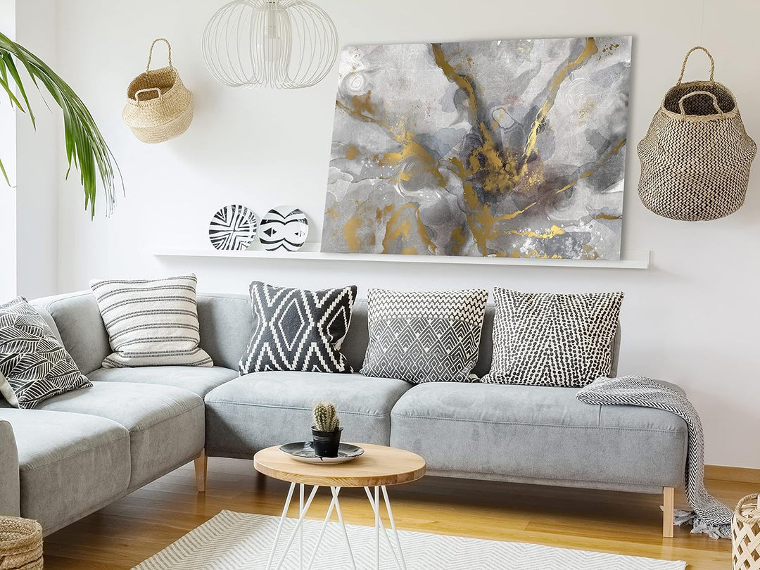 murando - Bilder Abstrakt 120x80 cm Leinwandbild 1 tlg Kunstdruck modern Wandbilder XXL Wanddekorati
