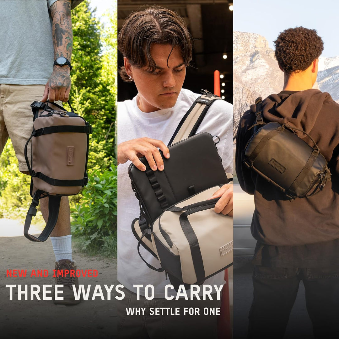 WANDRD ROGUE Sling V2: Wetterfeste Alltagstasche mit blitzschnellem Zugriff, anpassbarem Innenraum,