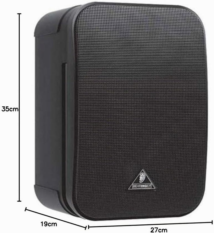 Behringer 1C-BK Ultrakompakter 100-Watt-5-Zoll-Monitorlautsprecher