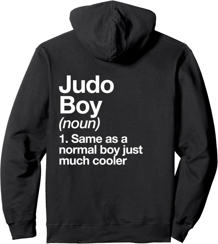 Judo Junge Definition Lustige Kampfsport Pullover Hoodie