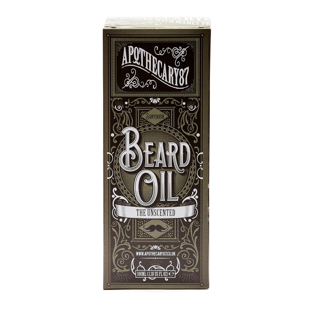 Apothecary 87 The Unscented Beard Oil Extra Large 100ml