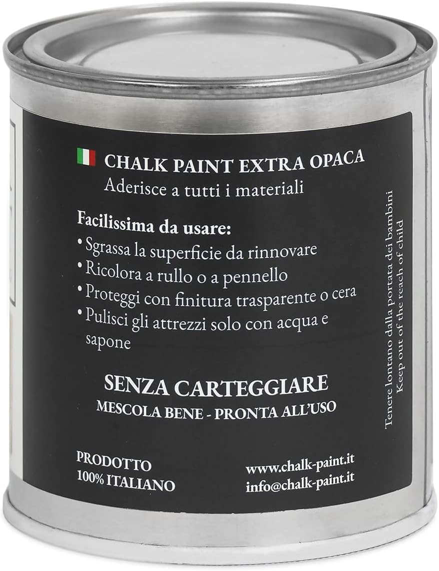 Chalk Paint Everything® Marrone Antico Kreidefarbe Wasserbasis für Alle Oberflächen einfach zu verar