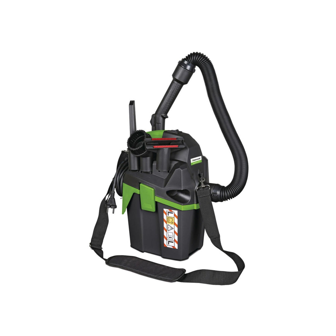 Cleancraft Trockensauger 16 L-Class (handlicher und leichter Sauger mit praktischem Schultergurt, Be