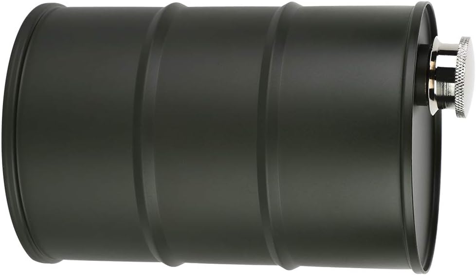 Flachmann, Ölfass, übergrosserFlachmann, 700 ml, tragbar, Edelstahl, Bierfass, Wein, Schnaps, Flachm