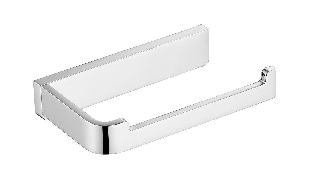 Flybath Toilettenpapierhalter Ohne Deckel Massiver Messing Vierkant Bad WC Rollenhalter Wandmontage