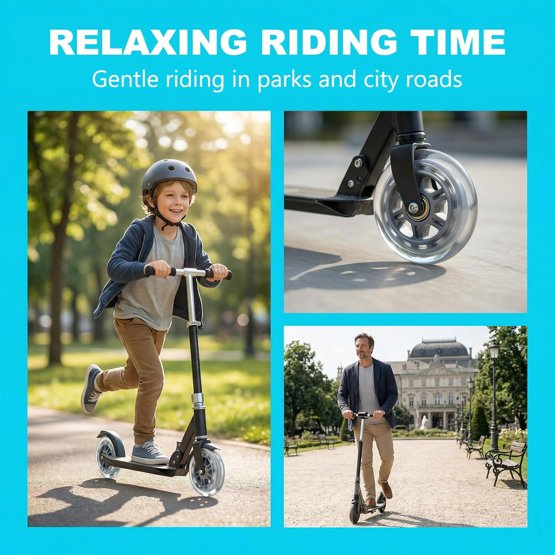 Ideal Swan 100mm Stunt Scooter Rollen, 2 Stück Stunt Scooter Räder Ersatzräder mit ABEC-7 Kugellager